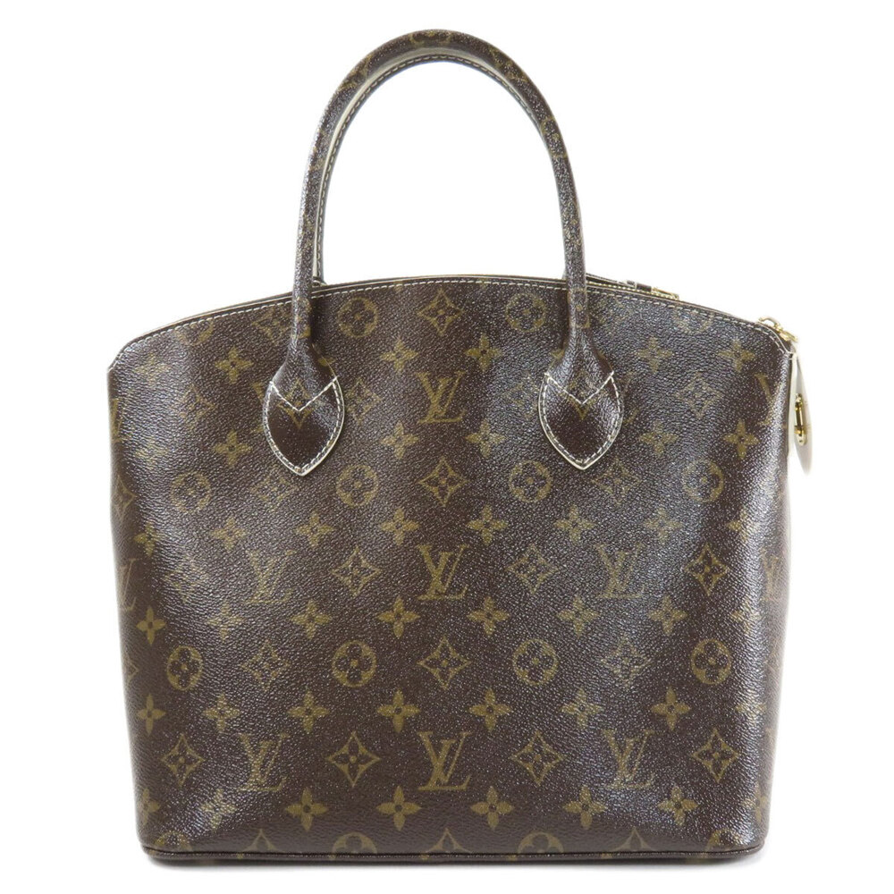 Louis Vuitton Handbag Canvas Lockit Monogram Shiny